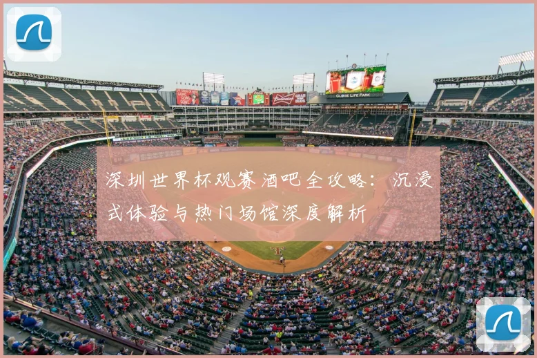 深圳世界杯观赛酒吧全攻略:沉浸式体验与热门场馆深度解析