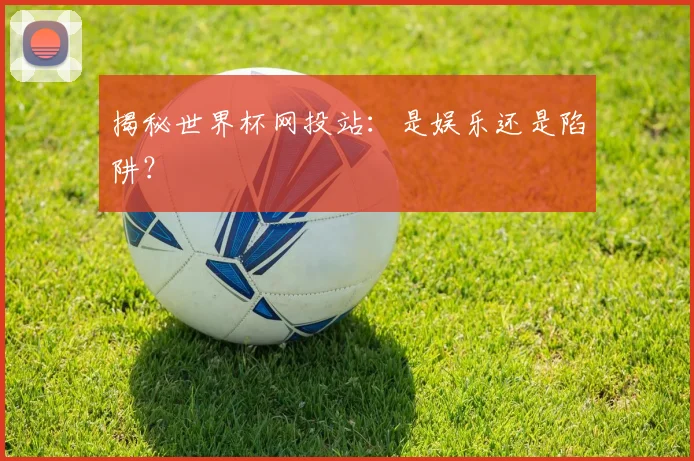 揭秘世界杯网投站：是娱乐还是陷阱？